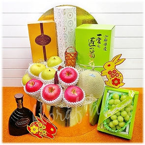 M13  中秋Hamper - 君悅酒店月餅、日本香印、靜岡蜜瓜 (sold out)